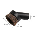 Horse hair vacuum cleaner brush